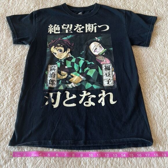 Demon Slayer black tee shirt size small - Picture 10 of 16